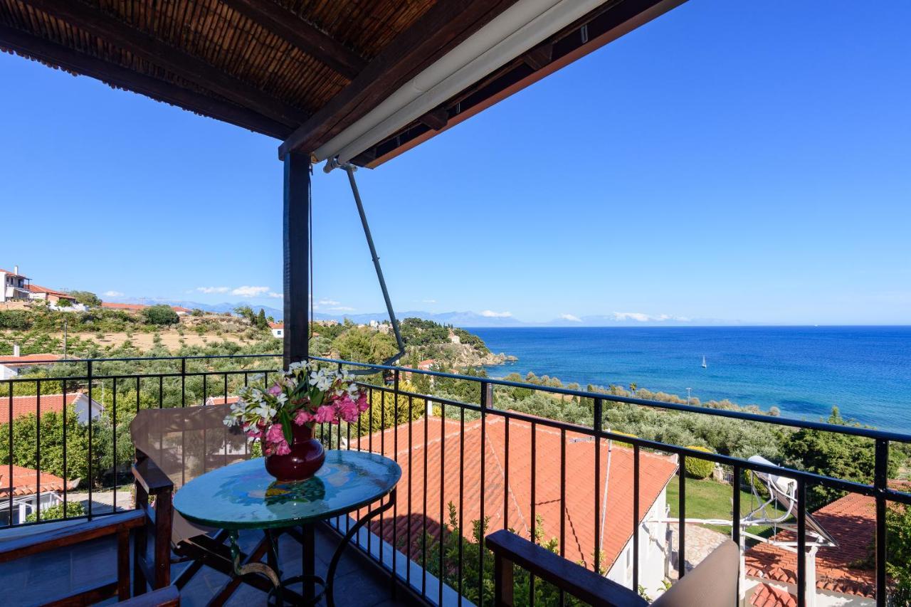 Eros Pittoresque Retreats - Perfect Location, Panoramic Seaview Koróni Kültér fotó